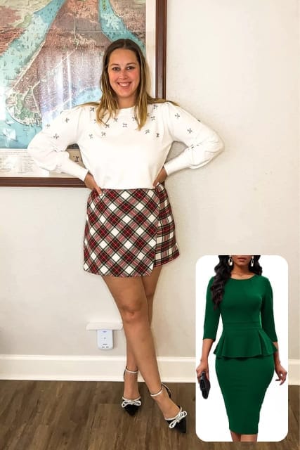 After: AI clothing simulation