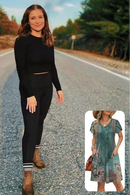 After virtual jeans try on, denim outfit rendered accurately